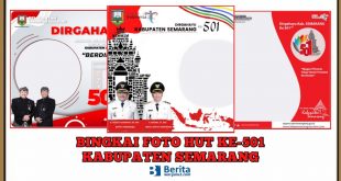 Bingkai Foto HUT ke-501 Kabupaten Semarang
