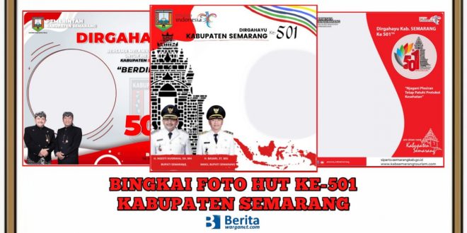 Bingkai Foto HUT ke-501 Kabupaten Semarang