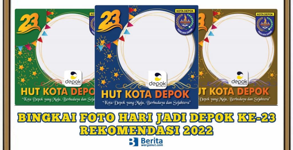 Bingkai Foto Hari Jadi Depok ke-23