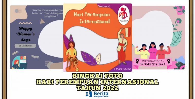 Bingkai Foto Hari Perempuan Internasional Tahun 2022