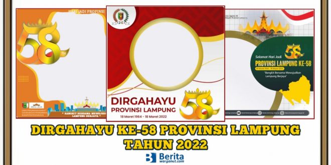 Dirgahayu ke-58 Provinsi Lampung Tahun 2022