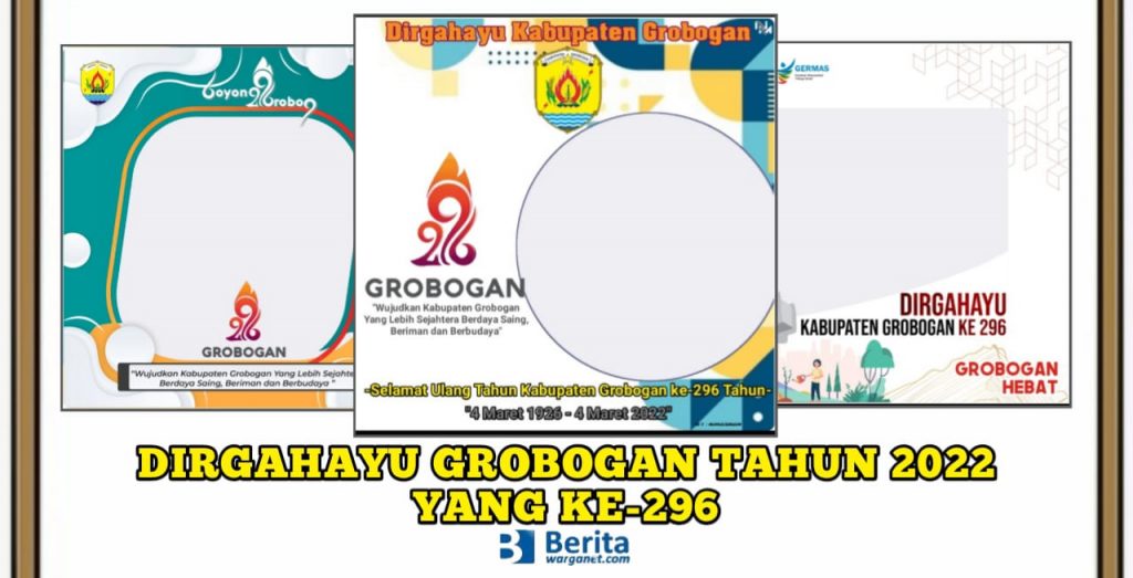 Gambar Ucapan Dirgahayu Grobogan Tahun 2022