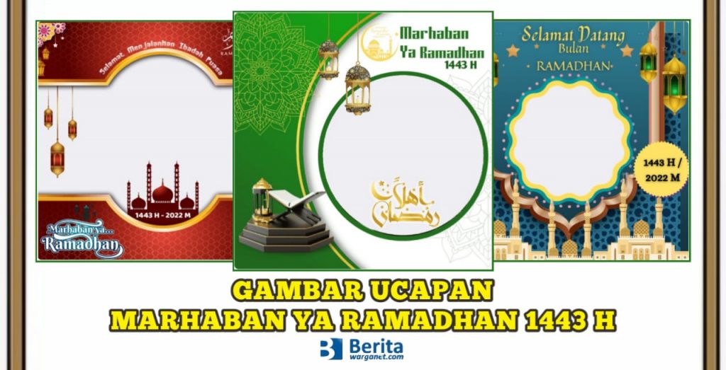 Gambar Ucapan Marhaban Ya Ramadhan 1443 H