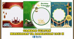 Gambar Ucapan Marhaban Ya Ramadhan 1443 H