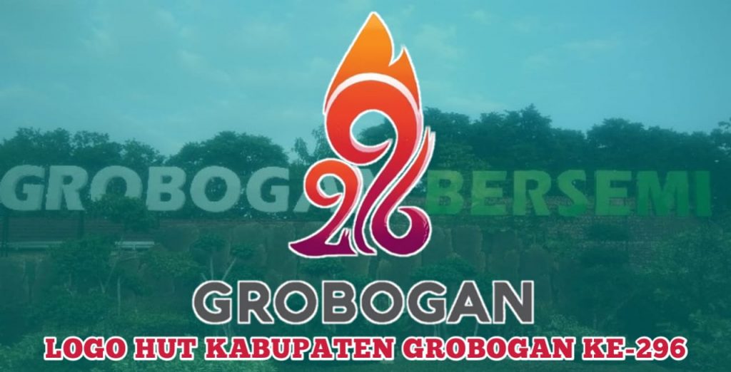 Logo HUT Grobogan Tahun 2022 ke-296