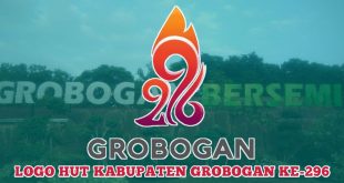 Logo HUT Grobogan Tahun 2022 ke-296
