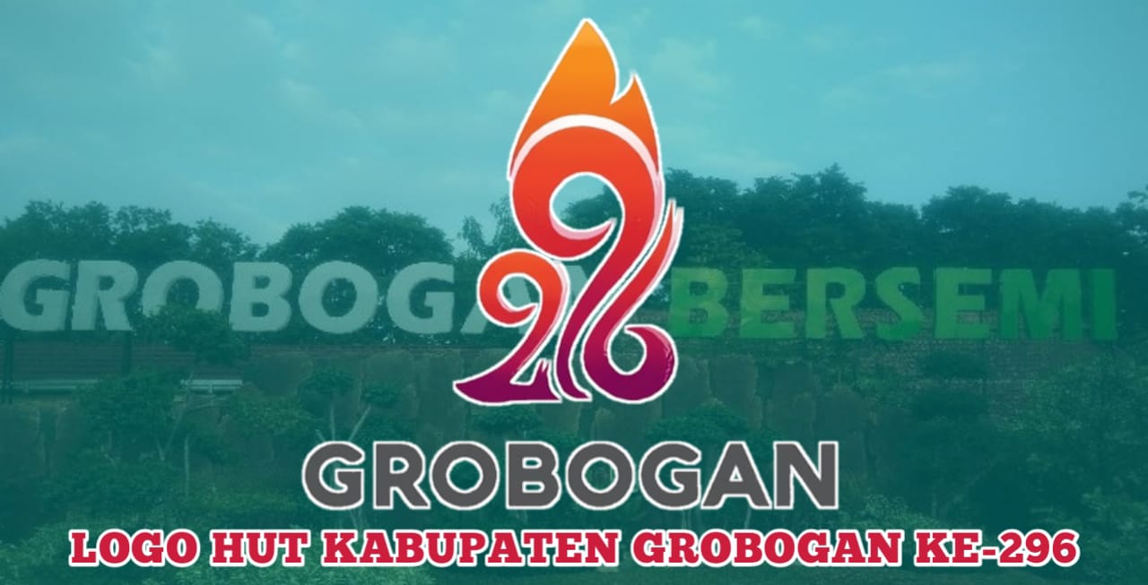 Logo HUT Grobogan Tahun 2022 ke-296