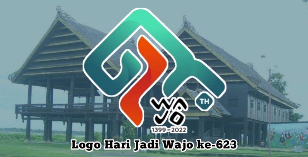 Logo Hari Jadi Wajo Tahun 2022 ke-623