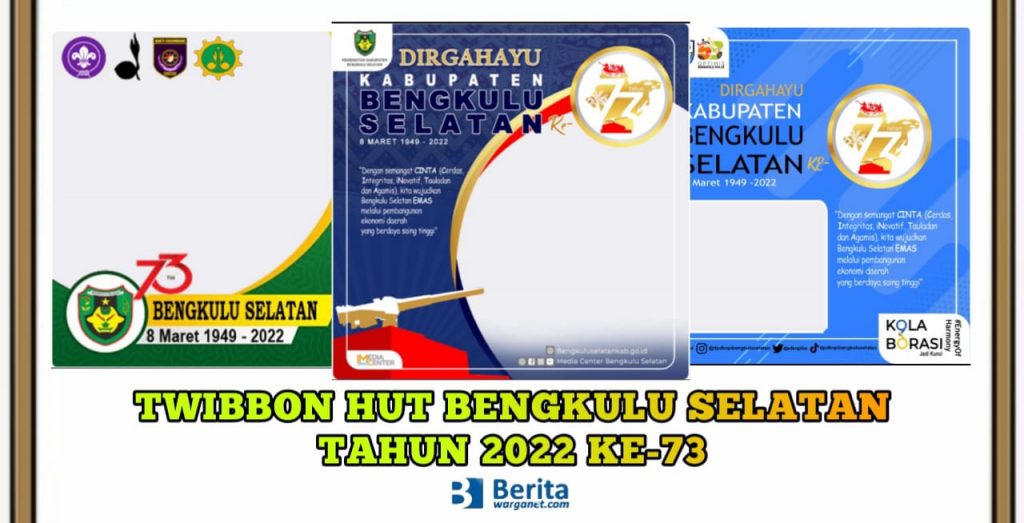 Twibbon HUT Bengkulu Selatan Tahun 2022