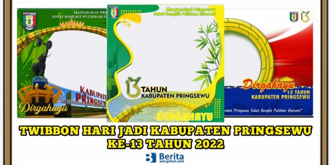 Twibbon Hari Jadi Pringsewu 2022