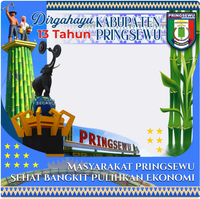 Twibbon Hari Jadi ke-13 Kabupaten Pringsewu Pilihan 5