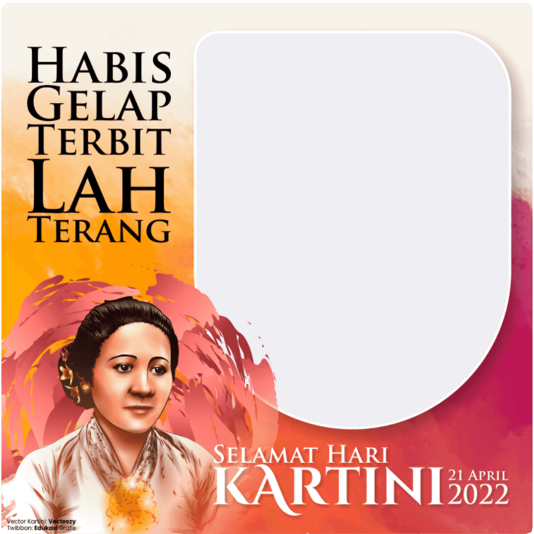 Twibbon Hari Kartini 2022 Pilihan 3