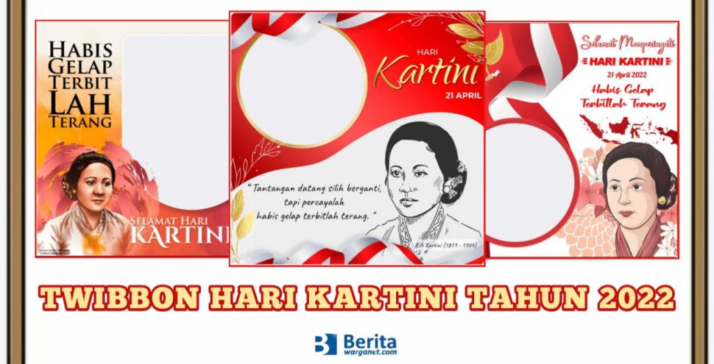 Twibbon Hari Kartini 21 April 2022