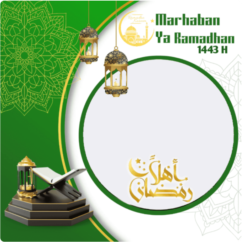 Twibbon Marhaban Ya Ramadhan Tahun 2022 Pilihan 4