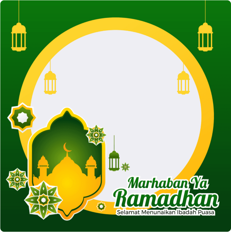 Twibbon Marhaban Ya Ramadhan Tahun 2022 Pilihan 5