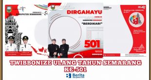 Twibbonize Ulang Tahun Semarang ke-501