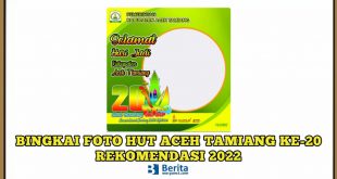 Bingkai Foto HUT Aceh Tamiang ke-20