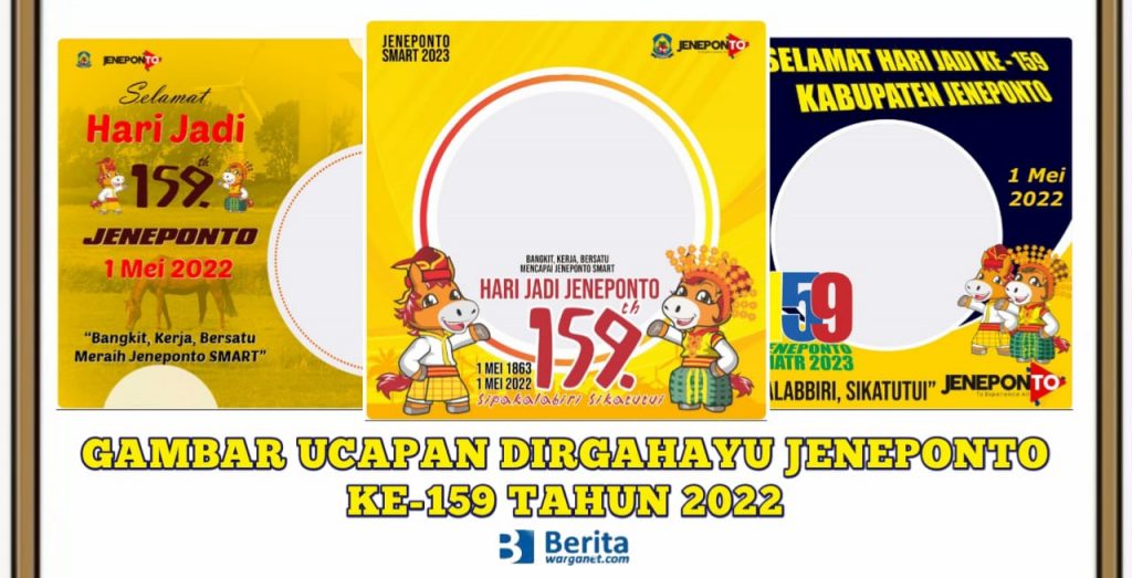 Dirgahayu ke-159 Kabupaten Jeneponto