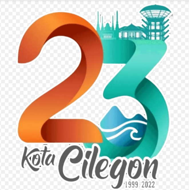 Logo Hari Jadi Cilegon ke-23 Tahun 2022 PNG
