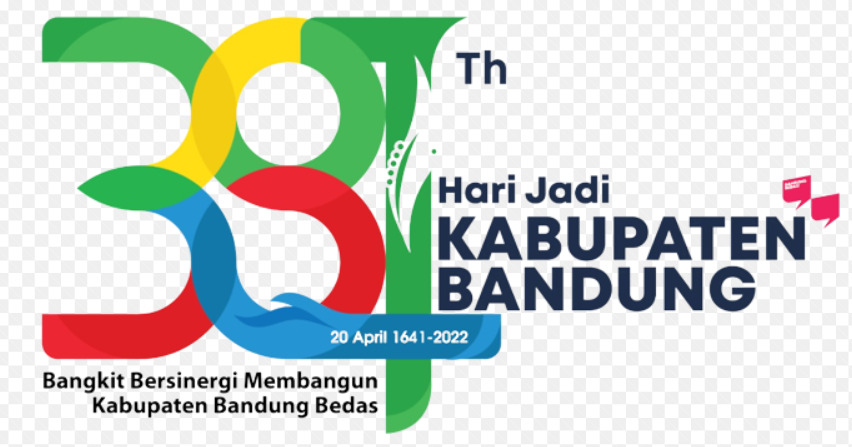 Logo Hari Jadi Kabupaten Bandung ke-381 Format PNG