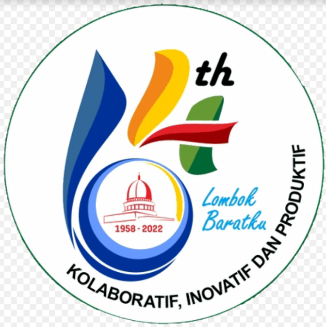 Logo Hari Jadi Lombok Barat ke-64 Tahun 2022 (Format PNG)