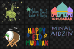 Stiker WA Idul Fitri 2022, Gambar Bergerak