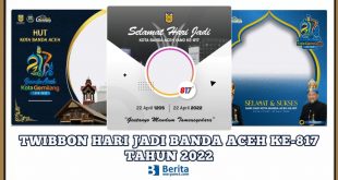 Twibbon Hari Jadi Banda Aceh 2022