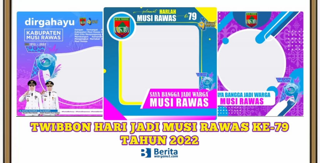 Twibbon Hari Jadi Musi Rawas 2022
