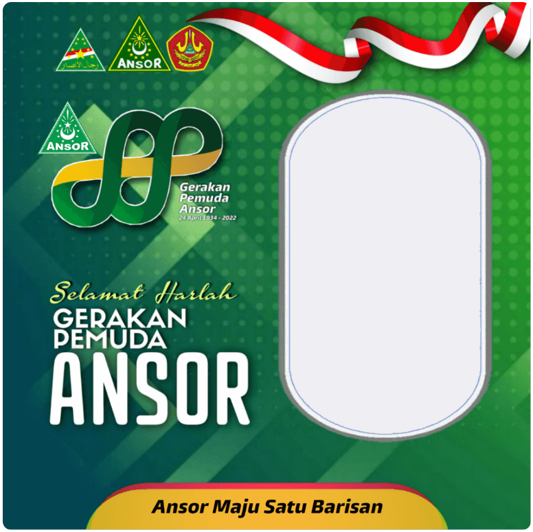 Twibbon Hari Lahir GP Ansor ke-88 Pilihan 4