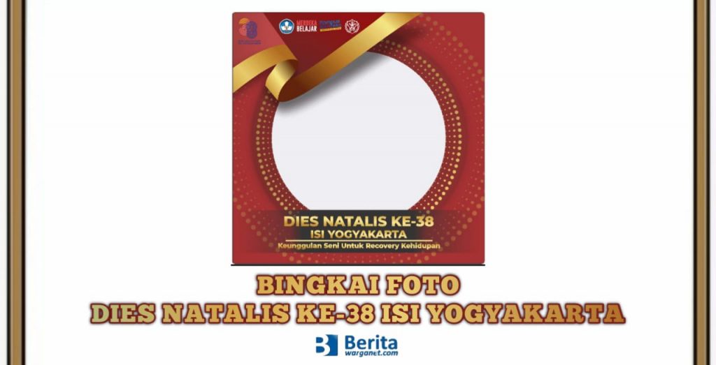Bingkai Foto Dies Natalis ke-38 ISI Yogyakarta
