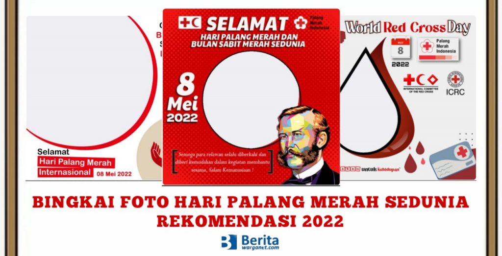 Bingkai Foto Hari Palang Merah Sedunia