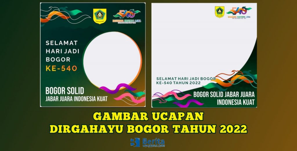 Dirgahayu Bogor ke-540 Tahun 2022