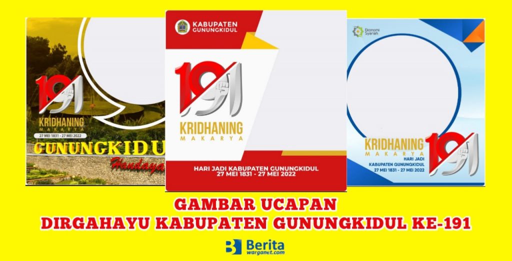 Dirgahayu Kabupaten Gunungkidul ke-191 Tahun 2022