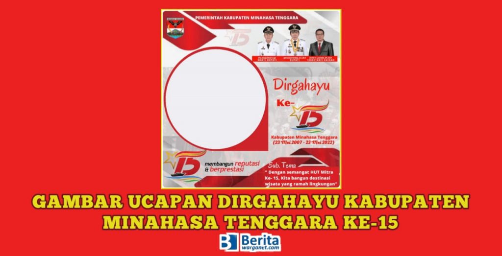 Dirgahayu Kabupaten Minahasa Tenggara ke-15