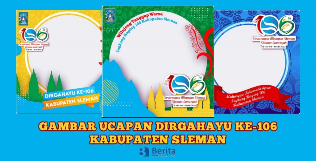 Dirgahayu ke-106 Kabupaten Sleman