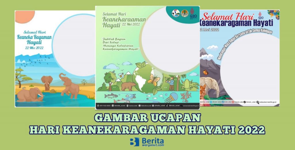 Gambar Ucapan Hari Keanekaragaman Hayati