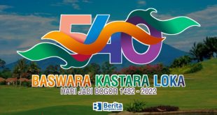 Logo Hari Jadi Bogor ke-540 Tahun 2022