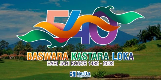 Logo Hari Jadi Bogor ke-540 Tahun 2022