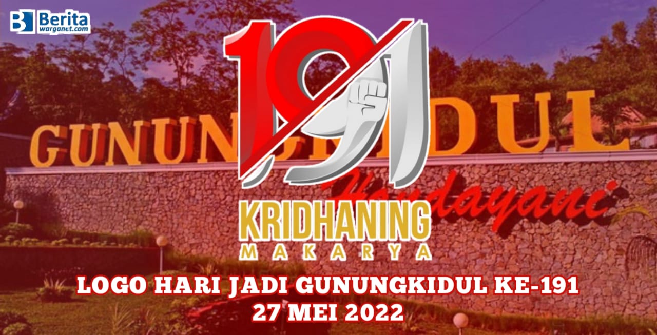 Logo Hari Jadi Gunungkidul ke-191 Tahun 2022