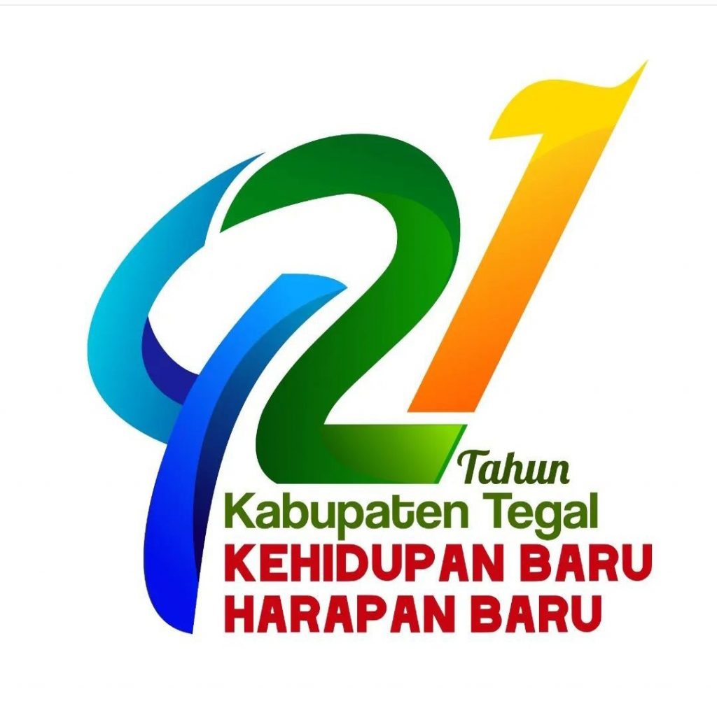 Format JPG Logo HUT ke-421 Kabupaten Tegal