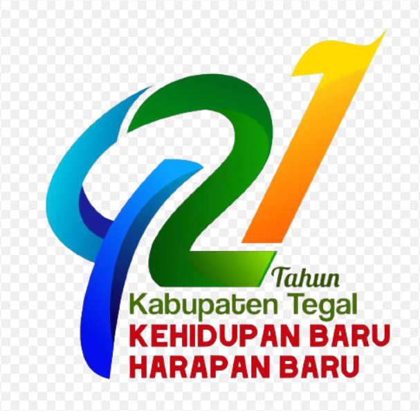 Logo HUT ke-421 Kabupaten Tegal (Format PNG)