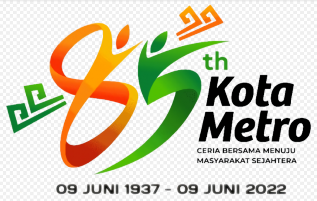Logo Hari Jadi Kota Metro 2022 (Format PNG)