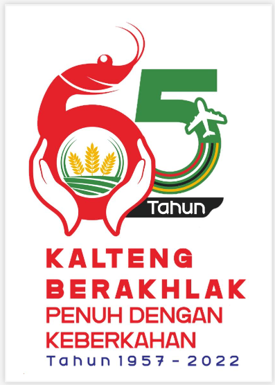 Logo HUT ke-65 Kalimantan Tengah (Format PDF)