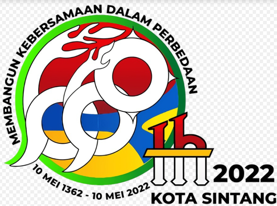 Logo Hari Jadi Sintang ke-660 Tahun 2022 (Format PNG)