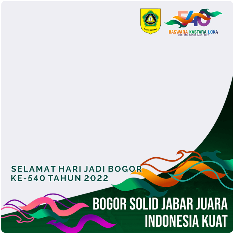 Bogor 540th Anniversary Twibbon Choice 1