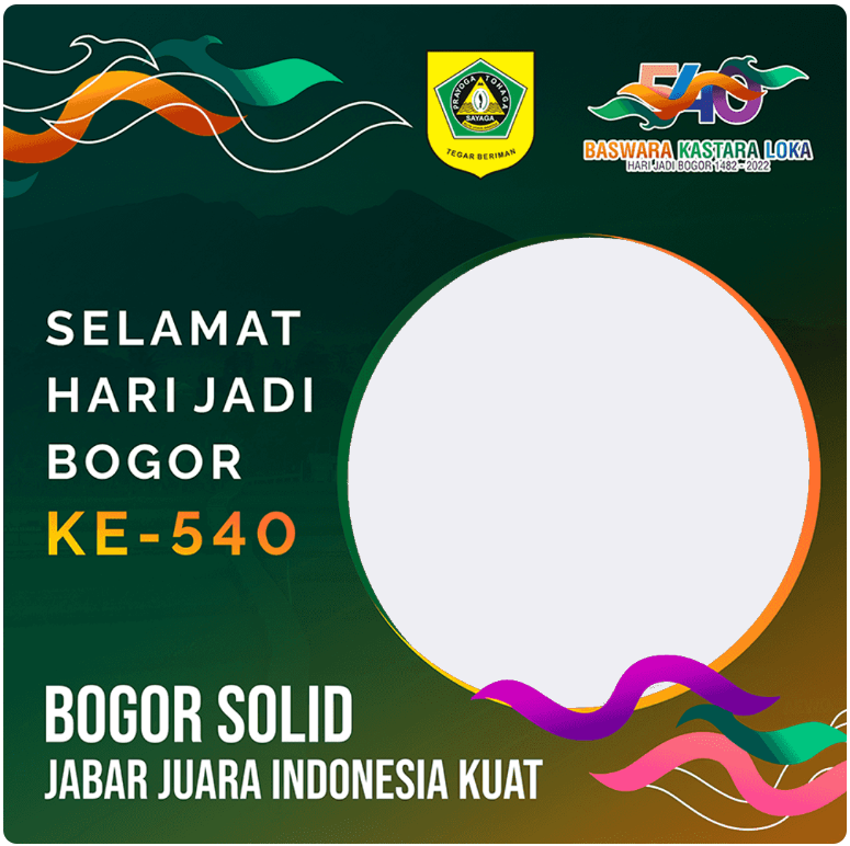 Bogor 540th Anniversary Twibbon Choice 2