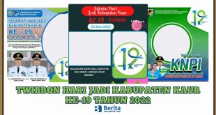 Twibbon Hari Jadi Kabupaten Kaur 2022