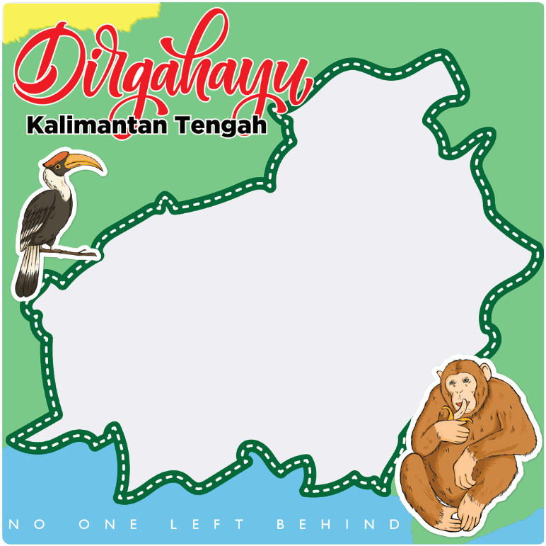 Twibbon Hari Jadi Kalimantan Tengah ke-65 Pilihan 3