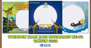 Twibbon Hari Jadi Kotabaru 2022