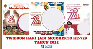 Twibbon Hari Jadi Mojokerto 2022